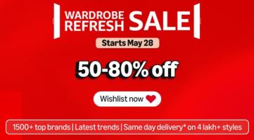 Amazon Fashion Wardrobe Refresh Sale: Upto 80% Off On C...